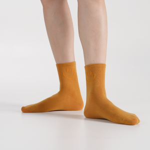 Calcetines de Algodón para Mujer, Antibacterianos, Tejidos, Lindos, con Dibujos Animados, Estilo Coreano, para Uso Diario - Product Image 3