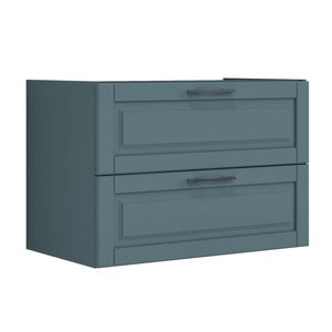 Per mobiletto bagno Chloe Blue-Grey con due cassetti mobili confezionati 59x45, 2 xh54 cm - Product Image 1