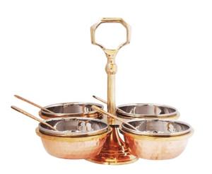 Venta de salida de fábrica Precio barato Tazón para servir pepinillos de acero al cobre, obtenga su arreglo de pepinillos fresco, picante y muy satisfactorio - Product Image 6