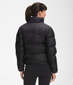 Chaqueta Corta de Cuero para Mujer, Invierno, Personalizada, Gruesa, con Cremallera, Moderna, Impermeable, Teñida, Ecológica, Cortavientos, Relleno de Algodón y Lana - Product Image 3