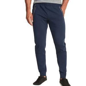 Haute qualité hommes temps froid hiver pantalons de survêtement foncé taille moyenne personnalisé rembourré décontracté coton droit activités de plein air - Product Image 5