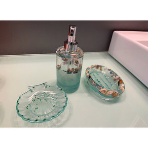 <b>Modern</b> Round Seashell Automatic <b>Liquid</b> Soap Dispenser Kitchen Application with Pump Type - Product Image 6