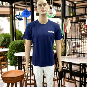 Camiseta Personalizada para Hombre, de Alta Calidad, con Estampado 3D, Tejido Sólido, 100% Algodón, Anti-Pilling, Corte Regular, Informal de Verano, Manga Corta - Product Image 1