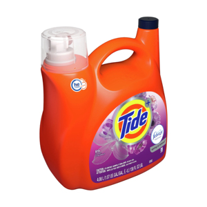 Para Tide Plus Febreze 46 Floz Detergente líquido para ropa Luchadores de olores Tecnología de cuidado de color infundido para ropa más brillante - Product Image 1