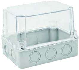 Boîte de jonction étanche IP65 OnElecs |   Boîtier électrique extérieur pour connexions de câbles (étanche à la poussière et aux intempéries) - Product Image 3