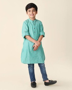 Ropa de fusión étnica inteligente para niños para ocasiones especiales y reuniones - Product Image 3