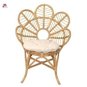 Nouvelle chaise pour enfants Collection Mignon Rotin Kid Chaise Enfants Bébé Pépinière À La Main Rotin Fleur Chaise fabriquée au Vietnam - Product Image 3