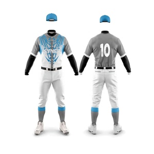 Ensemble de maillot de baseball et de softball respirant de haute qualité, uniforme personnalisé, vêtements de sport en sublimation, pantalon pour hommes - Product Image 5