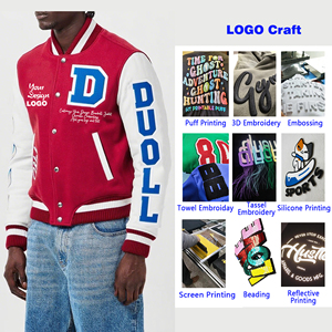 Service OEM ODM Veste Lettermen pour hommes Fabricant pakistanais Sortie d'usine Veste universitaire masculine à bas prix - Product Image 2