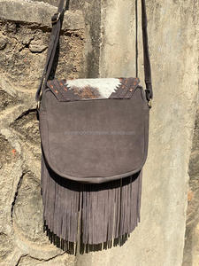 กระเป๋าถือหนังวัวสไตล์ตะวันตกทำด้วยมือสไตล์วินเทจ, กระเป๋าถือหนังมีหลายรูปแบบ - Product Image 5