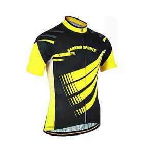 Conjunto de ropa deportiva de ciclismo personalizable de alta calidad para hombres, uniformes transpirables completamente sublimados, opciones de talla grande disponibles - Product Image 2