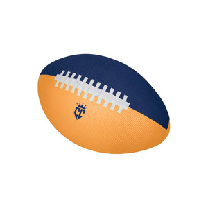High Quality Custom Size American Football Leather <b>Material</b> with Customized Logo <b>Printing</b> for Outdoor Training - Product Image 1
