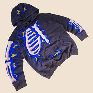 Sweats à capuche décontractés d'hiver pour hommes couleur unie 100% coton poche respirante écologique coupe régulière de haute qualité - Product Image 5