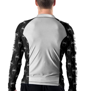 Camiseta de Compresión de Manga Larga para Hombre, Transpirable, Antibacteriana, Lisa, UPF 50, Protección Solar, Servicios OEM de Moda Urbana 2026 - Product Image 6