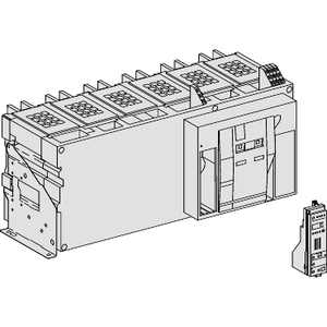 Interruttore Automatico Fisso Schneider Electric MasterPact NW63H1 6300A 100kA/440VAC 50/60Hz (Icu) 4P con Neutro a Destra, Telaio 48196 - Product Image 1