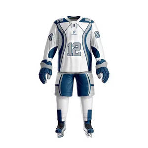 Prix de gros Uniforme de hockey sur glace Nouveau design Uniforme de hockey sur glace Vêtements de sport Uniforme de hockey sur glace - Product Image 2
