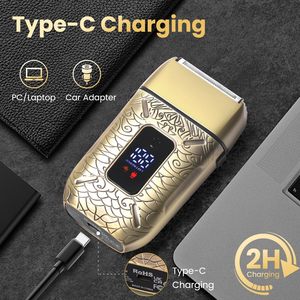 Afeitadora Eléctrica Inalámbrica para Hombre, Afeitado en Seco y Húmedo, con Triple Cuchilla, Resistente al Agua IPX7, Lavable - Product Image 5