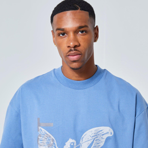 T-shirts en coton pour hommes sur mesure de qualité, col rond grande taille avec coupe surdimensionnée, design à la mode pour hommes vente en gros OEM - Product Image 5
