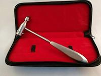 Reflex Tromner Percussion Marteau pur en acier inoxydable neurologique avec poignée à pointe pointue avec étui Meilleur fournisseur au Pakistan