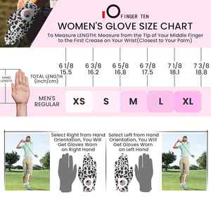 Gant de golf droit de haute qualité pour femmes en blanc et bleu respirant anti-dérapant en cuir PU-Premium for Sports - Product Image 5