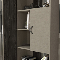 Rak Buku Trenta Modern Mewah Eksklusif Best Seller Turkiye dari Bahan Chipboard untuk Aplikasi Rumah, Kantor, Gudang & Bar Rumah