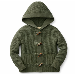 Sweat à capuche pour enfants de qualité supérieure, écologique, anti-rétrécissement, en coton pur, confortable, épais, broderie d'hiver, anti-boulochage, pour garçons - Product Image 4