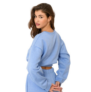 2025 Sudadera corta de último diseño hecha a medida, ropa de invierno transpirable, Sudadera corta para mujer - Product Image 6