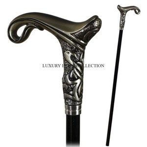 Durable and <b>Wooden</b> Lightweight Walking <b>Sticks</b> with Beautifully Designed Ergonomic Handles for Enhanced Grip and Long-term Use - Product Image 2