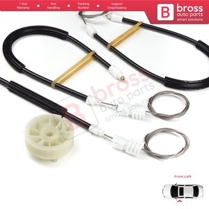 ชุดซ่อมมอเตอร์กระจกไฟฟ้า BWR407 สำหรับประตูหน้าซ้าย รถยนต์ Primera P11 WP11 ปี 1996-2002 แบบ 4/5 ประตู รุ่น 807012F000 - Product Image 5
