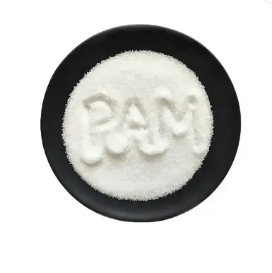 איכות גבוהה מהיר flocculation pam טיפול מים כימי anionic polacrylamide