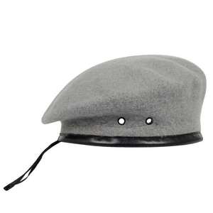 Newest Fashion Custom Officer Wholesale <b>Beret</b> <b>Hats</b> for Unisex OEM ODM Daily Travel Ceremony 100% Wool Fleece All Seasons - Product Image 2
