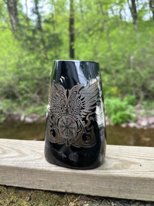 Tasse en céramique en corne de buffle personnalisable en gros, meilleure qualité, style Ins, décoration intérieure, mug à boire en corne naturelle de taille personnalisée - Product Image 5