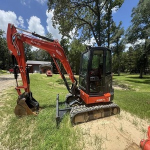 Excavatrice diesel Kubota U17-3a, mini-excavatrice sur chenilles de 1,7T |   Mini-excavatrice utilitaire Kubota U17-3a 1.7T d'origine - Product Image 2