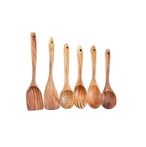Ensemble de couverts en bois d'acacia d'excellente qualité pour ustensiles de cuisine et couverts de table en bois ensemble de couverts vente la plus populaire produit solide - Product Image 3