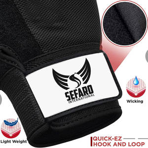 Gants de gymnastique de couleur unie imprimés avec logo personnalisé Gants de gymnastique Gants de gymnastique de marque privée Vente en gros - Product Image 6