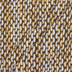 Fournisseur en gros indien 100% coton Textile de maison nappe Beige couleur impression conception tissé technique 150X220 cm 210gsm - Product Image 3