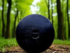 Bouclier en bois Art Déco médiéval avec impression de dragon, bouclier Viking Valhalla usé par le combat, pour la décoration murale, artisanat en bois - Product Image 4