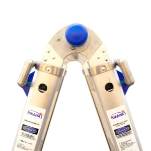 Échelles pliantes multifonctionnelles compactes en aluminium EN131 VIETLADDERS NVLB-45, combinaison d'échafaudage, utilisation hôtelière, design graphique domestique - Product Image 2