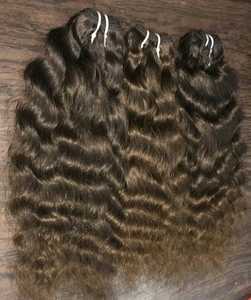 Perruque de cheveux vierges indiens en vrac 100% naturels les mieux notés fournisseurs de gros extensions de cheveux humains bruts dentelle haute qualité 613 couleur - Product Image 4