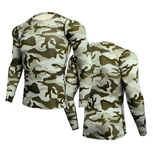 Camiseta de Compresión para Hombre de Alta Calidad, Manga Larga, Ajustada, Suave, Antiarrugas, Fabricada en Fábrica - Product Image 3