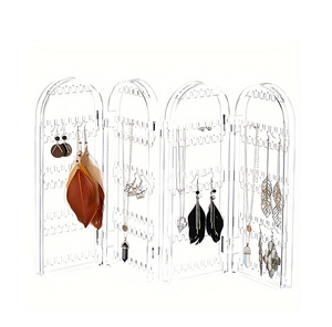 Soporte de acrílico para joyería, soporte de exhibición para pendientes largos, soporte de exhibición para pendientes, logotipo personalizado, calidad estándar - Product Image 5