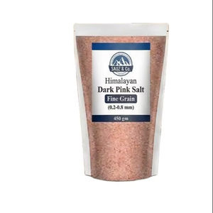 Sal Rosa del Himalaya Premium de Grano Fino en Bolsa con Cierre, 200 g, Sal de Mesa Gourmet, Marca Sauz & Co, Directo de Fábrica - Product Image 1