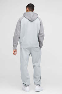 Survêtement d'automne avec logo brodé, confortable, élégant, décontracté, imprimé, sweat-shirt et pantalon de survêtement, séchage rapide - Product Image 3