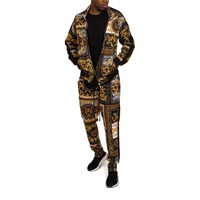 OEM ODM Anime Ropa Sudadera con capucha personalizada Sublimación Chándal Trajes de sudor Impresión 3D Pantalones de dos piezas Conjuntos para hombres