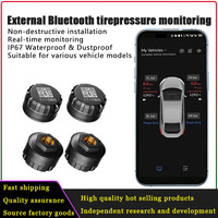 Sensori Tpms 5.0 bluetooth sensore esterno sistema di monitoraggio della pressione dei pneumatici Android IOS cellulare APP