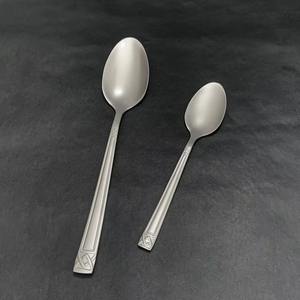 Stainless Steel <b>Knife</b> Spoon and Fork Dinnerware <b>Set</b> Middle East Pattern Customizable Cutlery <b>Set</b> - Product Image 6