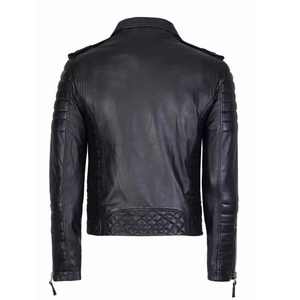 Wholesale Popular Style Men's Cow Skin Winter <b>Jacket</b> <b>Thin</b> Canvas Stand Collar Zipper <b>Waterproof</b> Breathable Fashionable Outerwear - Product Image 2