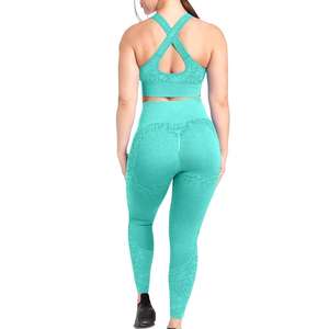 Ensemble de Yoga Personnalisé 2026 à Séchage Rapide, Tenue de Fitness à Manches Longues pour la Course en Extérieur Automne-Hiver, Grande Taille - Product Image 4