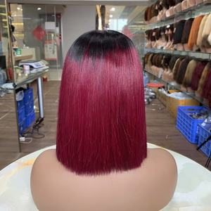 สินค้าราคาถูก ขายส่ง วิกผมบ๊อบสั้น 8 นิ้ว 5x5 แบบตรง ทำจากผมแท้เวียดนาม ติดตั้งง่าย - Product Image 2