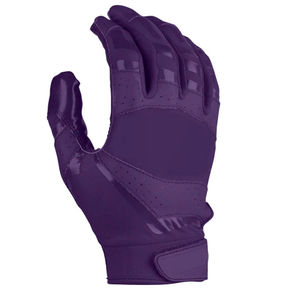 Derniers modèles de gants de football américain respirants pour l'entraînement Gants de football américain en cuir véritable Tailles pour jeunes et adultes - Product Image 2